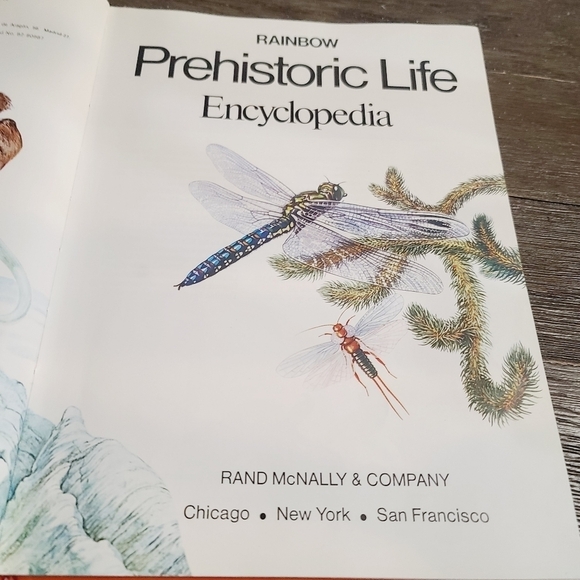Vintage 80s 1982 Rainbow Prehistoric Life Encyclopedia Dinosaur Mammoth - Picture 8 of 11